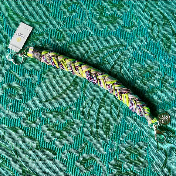 NWT Kendra Scott Braided Cord Bracelet Lilac Mix 7.5" LAST ONE - Picture 6 of 12